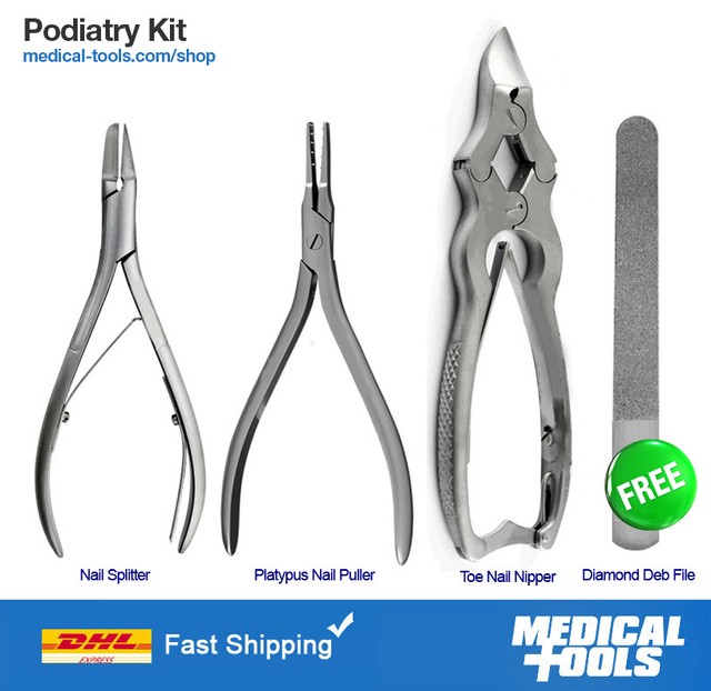 Podiatry, Chiropody, Toe Nail Clippers, Nippers, Cutters, Splitter
