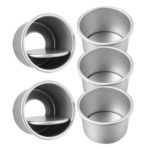 5 Pcs Cake Pans for Baking Leak-proof with vendu Removable Bottom