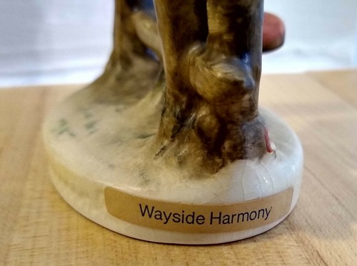 Wayside Harmony Hummel Figurine #111 3/0 TMK-6 Boy on Fence 4-1/4” 1980s - Picture 5 of 9