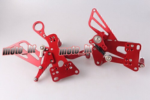 Aluminum Adjustable Rear Foot Pegs Footrest for BMW S1000RR S 1000 RR 2008-2014 - Picture 3 of 8