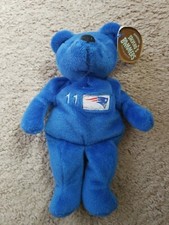 SALVINO'S BAMMERS Bear DREW BLEDSOE  11 1/1999 GREAT PATRIOTS COLLECTABLE