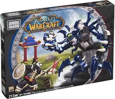 Mega Bloks WoW World of Warcraft Sha of Anger Pandas Panderia, 213-piece box set