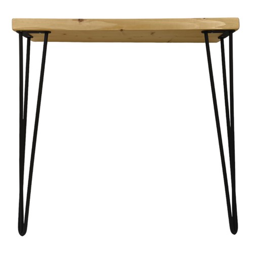 Rustic Console Table Radiator 145mm Hairpin 3R 860mm Light Oak - Picture 87 of 95