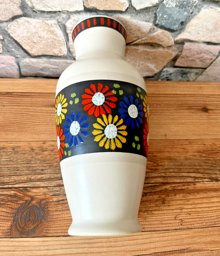 🌼 Joli vase en céramique vintage GERMANY – Années 50/70 – déco fleurie rétro 🌼 - Bild 8 von 9