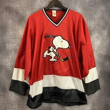 Retro SN00PY Cartoon Hockey Jersey Men Women Gift For Fan S-5XL