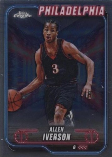 2024-25 Finest #S-19 Allen Iverson Showstoppers Refractor | eBay