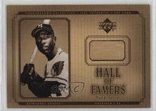2001 Upper Deck Hall of Famers Bat Hank Aaron #B-HA HOF n8a