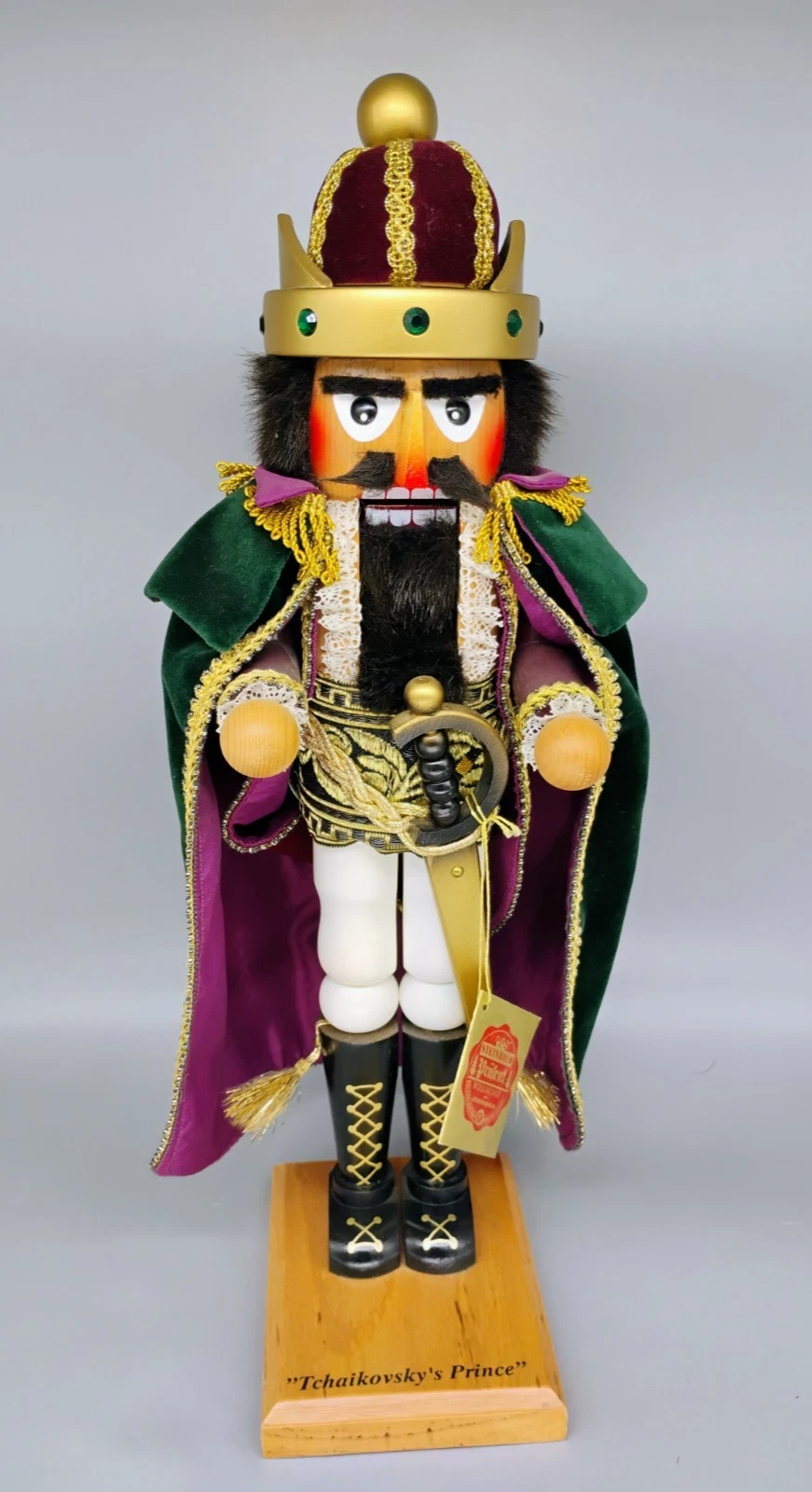 SIGNED Limited Edition Steinbach - Prince Tchaikovsky's Nutcracker Suite - S861