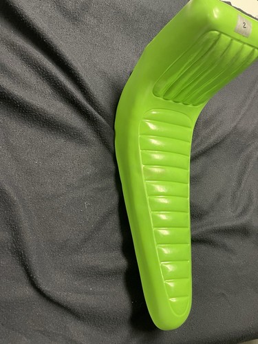 NOS Vintage Original Mesinger Banana Seat Muscle Bike Sattel Lime Green Chopper - Bild 2 von 10