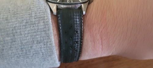 Orologio meccanico vintage Skin Diver KELTON 600 piedi anni 60. FUNZIONANTE PERFETTO raro - Foto 9 di 13