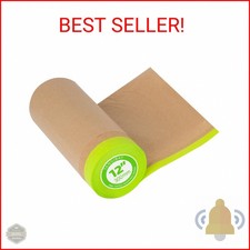 Tangibay Pre-Taped Masking Paper for Painting - 12 inch x 50 feet Tape and Drape