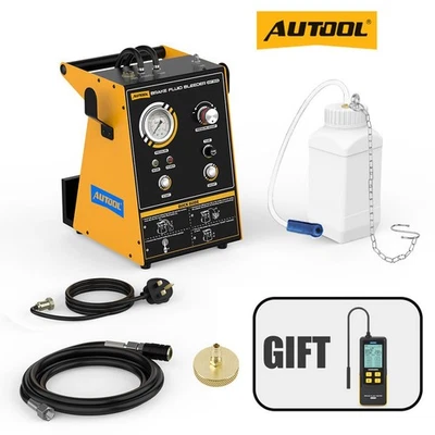 Brake Fluid Bleeder Kit Auto Brake Bleeder Oil Bleeding Vacuum Pump Pressure UK - Image 1 of 4