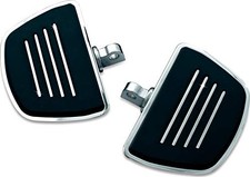 Kuryakyn 4392 Motorcycle Foot Control Mini Board Floorboards Chrome, 1 Pair