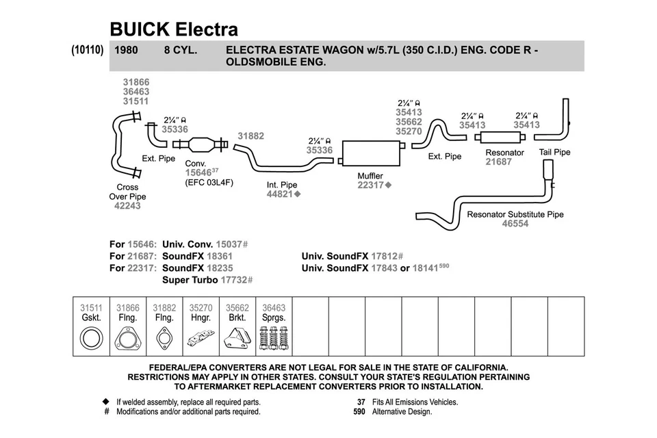 For Pontiac Firebird 78-79 Exhaust Pipe Flange Gasket High Temperature Graphite Foto 2 de 4