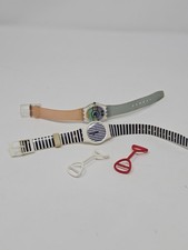 Swatch Quartz Swiss Made 1988 ?Flamingo And Deauville ? Ladies Watchs Lot