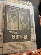 Nurse Sherri  newspaper clipping Original 1970s Independent International Movie