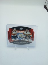 EKBLAD/BOBROVSKY (FLORIDA) 2020-21 UPPER DECK CLEAR CUT FOUNDATIONS INSERT CCFBE