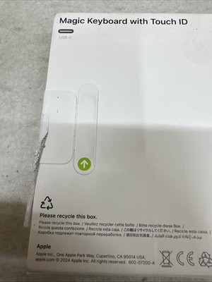 Apple MXCK3LL/A Magic Keyboard (USB-C) with Touch ID for Mac