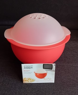 Joseph Joseph M-Cuisine Mikrowellen Popcorn Maker *WIE NEU* Popcornschüssel