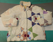 Vintage 1980s KAS Original Patchwork Quilt Jacket Women's XL