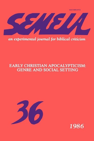 Adela Yarbro Collins | Semeia 36 | Taschenbuch | Englisch (1986)-image