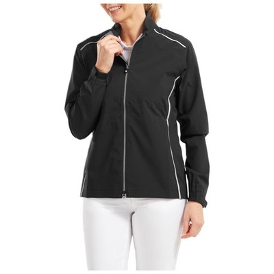 FootJoy Damen HydroLite V2 wasserdichte Regenjacke Full Zip HLV2 Mantel Golf