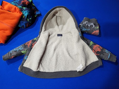 THE CHILDREN' PLACE 5 PC DINOSAUR SET - JACKETS/VEST/HOODIE/MITTENS/PANTS SIZE 4 - Picture 18 of 24