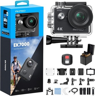 Stunning 20MP Action Camera with 4K Video, EIS, and Wireless Remote Control