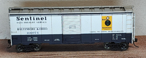 Baltimore & Ohio 1937 AAR 40' vagón de carga de una sola puerta 466074 InterMountain Nixon HO | Zustand: Used