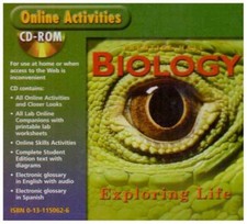 Biology: Exploring Life Online Activities - CD-ROM, by Campbell Neil A.; - Good