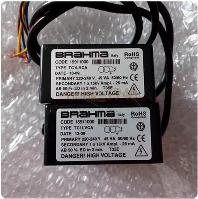 New One BRAHMA ignition transformer 15911000 TC1LVCA 220-240V 45VA 50/60Hz