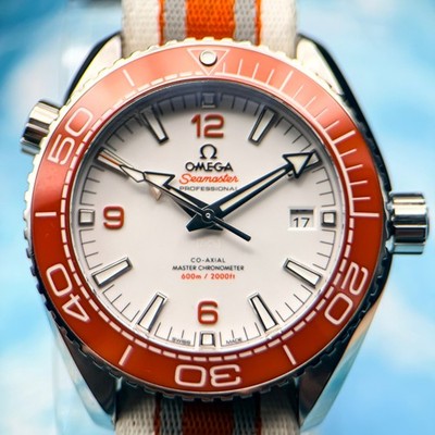 Omega Seamaster Planet Ocean  Creamsicle  215.32.44.21.04.001 - 2019 Full Set