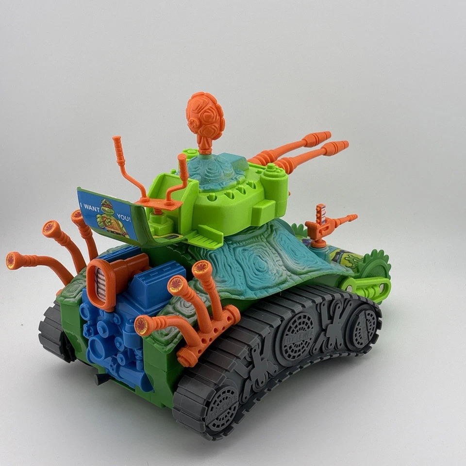 Vehículo TMNT Turtle Tank Vintage 1991 casi completo funcionando Foto 4 de 4
