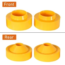 4Pcs 1.5" Front and Rear Spacer Lift Kit for Jeep Wrangler JK 2007-2018 Yellow