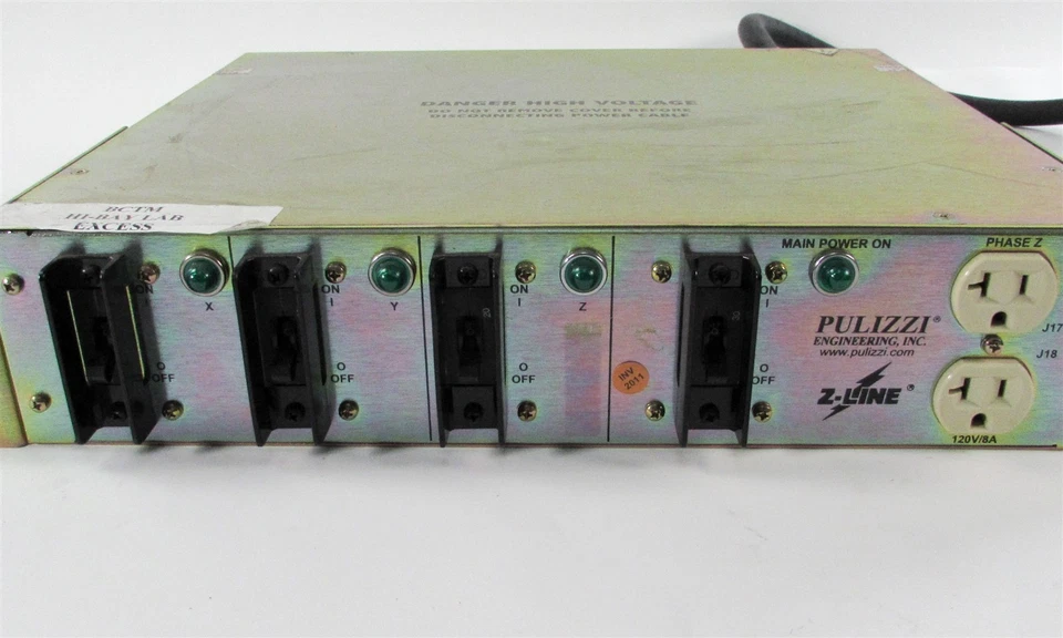 USED - Eaton Pulizzi 18-Outlet Power Distribution System (PC2646-D) 24A 120V - Image 3 of 4