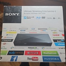 Sony BDP-S3200 Streaming Wi-Fi Built-In and 3D Blu-ray Disc Player W/Remote