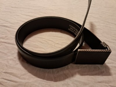 Calvin Klein Gürtel 95 cm mit Schwarz Made in Italy 