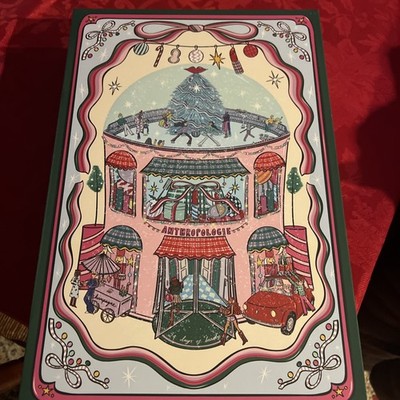 Anthropologie 2025 Christmas Advent Calendar 24 Days REFILLABLE EMPTY Crafts