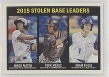 2016 Topps Heritage Minor League Edition Yefri Perez Jorge Mateo Adam Engel 3d5