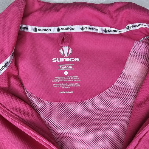 Sunice Golfjacke Damen Large Pink Typhoon Quarter Zip Pullover - Bild 3 von 8