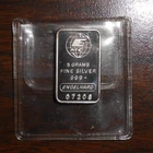 ENGLEHARD 5 GRAM BAR .999 + FINE SILVER - SERIAL NUMBERED and TESTED