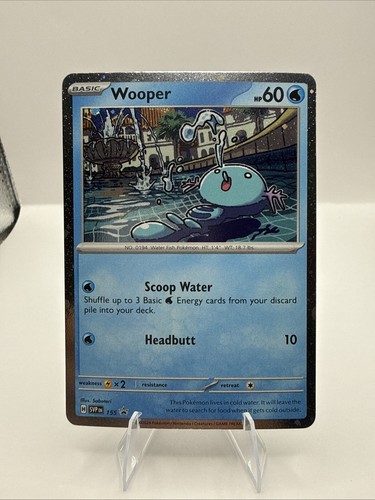 Wooper SV: Scarlet & Violet Promo Cards 155 Holofoil Pokemon NM