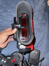 Nintendo Virtual Boy Console Bundle Fully Tested Working W/ Original AC Adapter