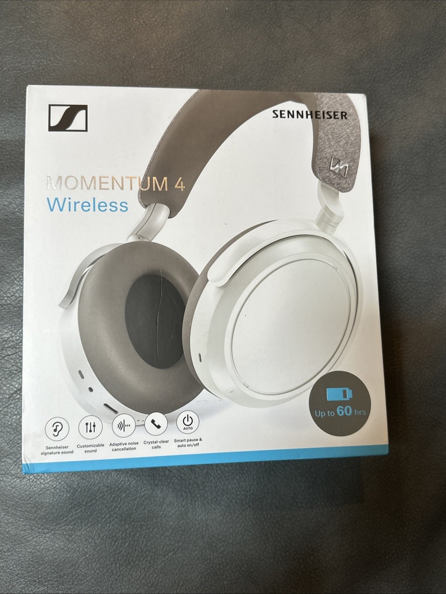 Sennheiser MOMENTUM 4 Wireless Over-Ear Headphones - White