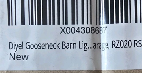 Gooseneck Barn Light by Diyel rz920 rs Bronze w/ White Underside - Picture 16 of 18
