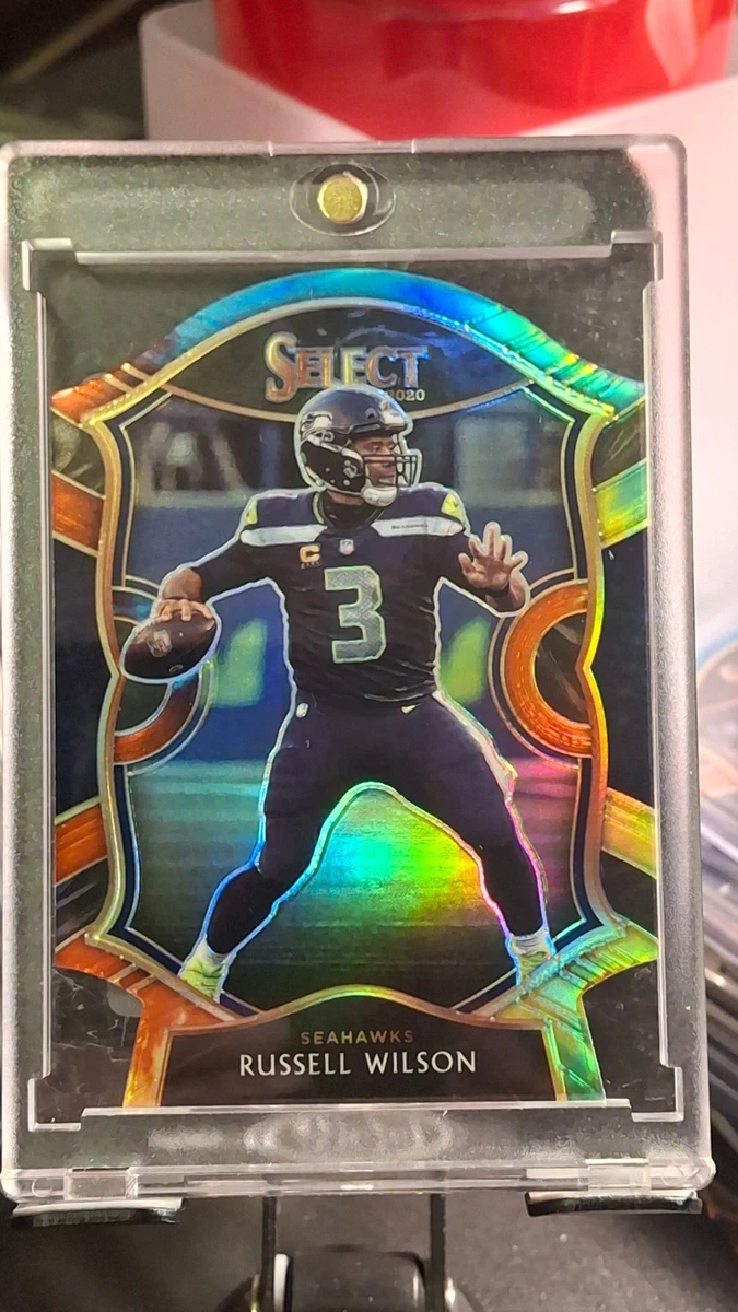 Carte à Collectionner Russell Wilson 2020 Select Silver Patch #SS-RWI /99 - Seahawks NFL