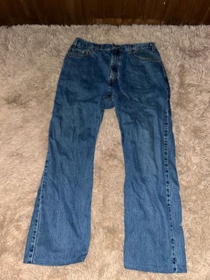 Levi's 505 Regular Fit Straight Leg Jeans W36 L30