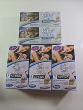 Lot Of 5 Alfapet Kitty Cat Pan Disposable Elastic Sifting Liners 35 Total Liner