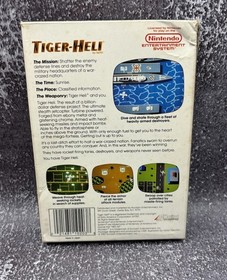 Tiger-Heli NES Nintendo Completo En Caja con Manual Akklaim 1987 PROBADO