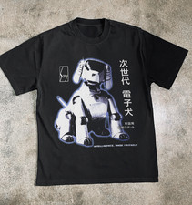 Sony AIBO Robo Dog T-Shirt 90s Japanese Robot Vintage Tech Tee S-5XL
